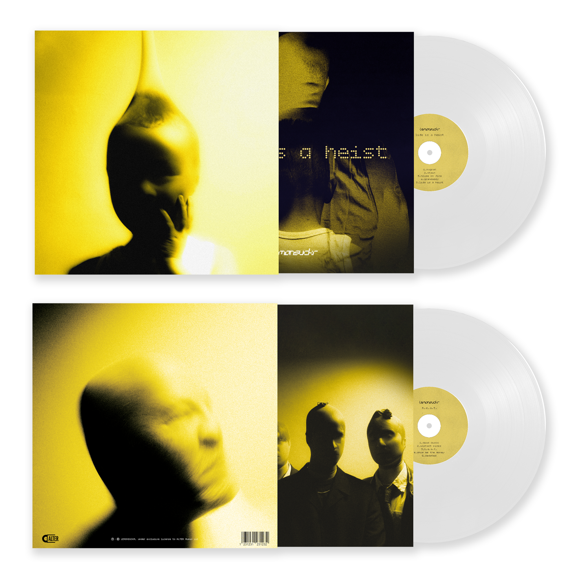 PRE-ORDER Limited Edition 12" White Vinyl
