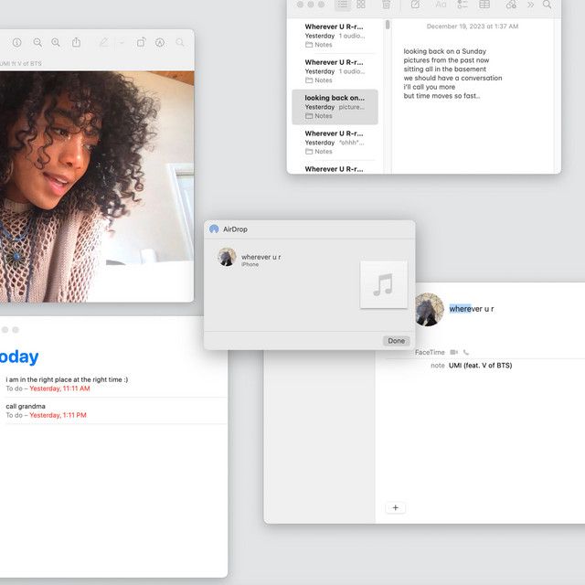 "wherever u r (ft. V of BTS)" - UMI